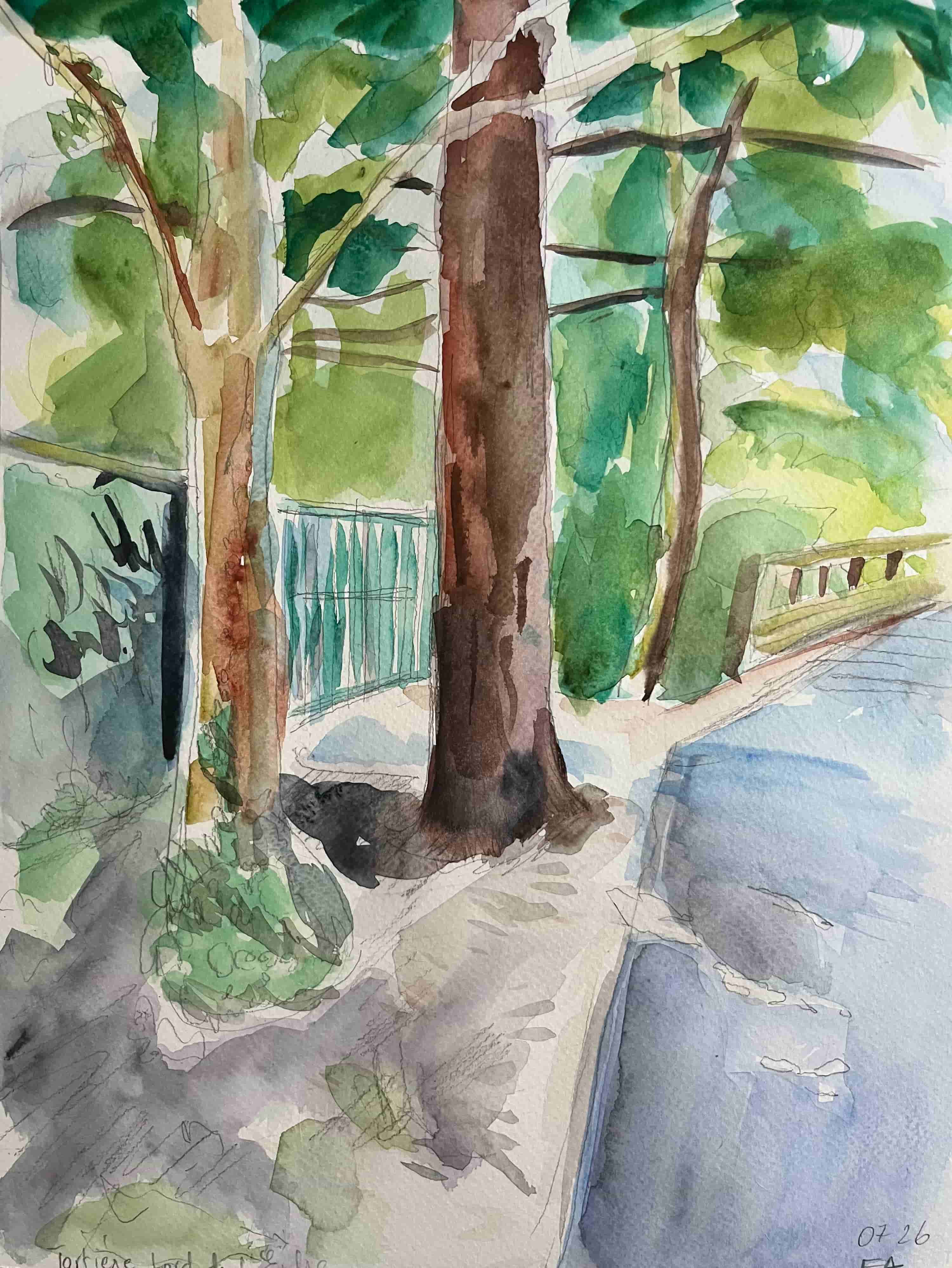 Tortiere bord de l’Erdre